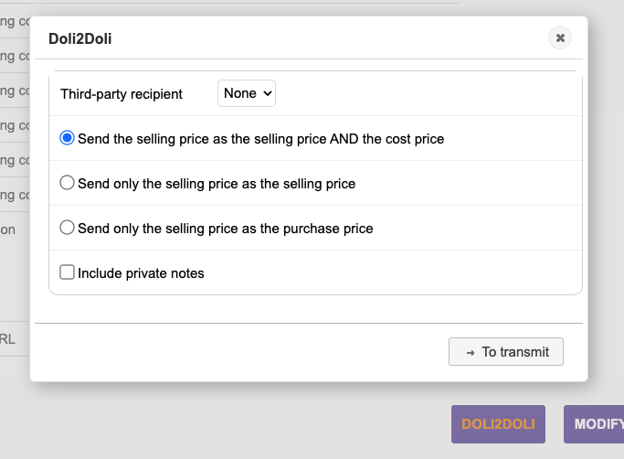 Doli2Doli Send Product
